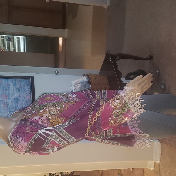 Mushbaby sienna rose m antique jewelry pattern 3inch embroidery hems long … - Picture 6 of 8